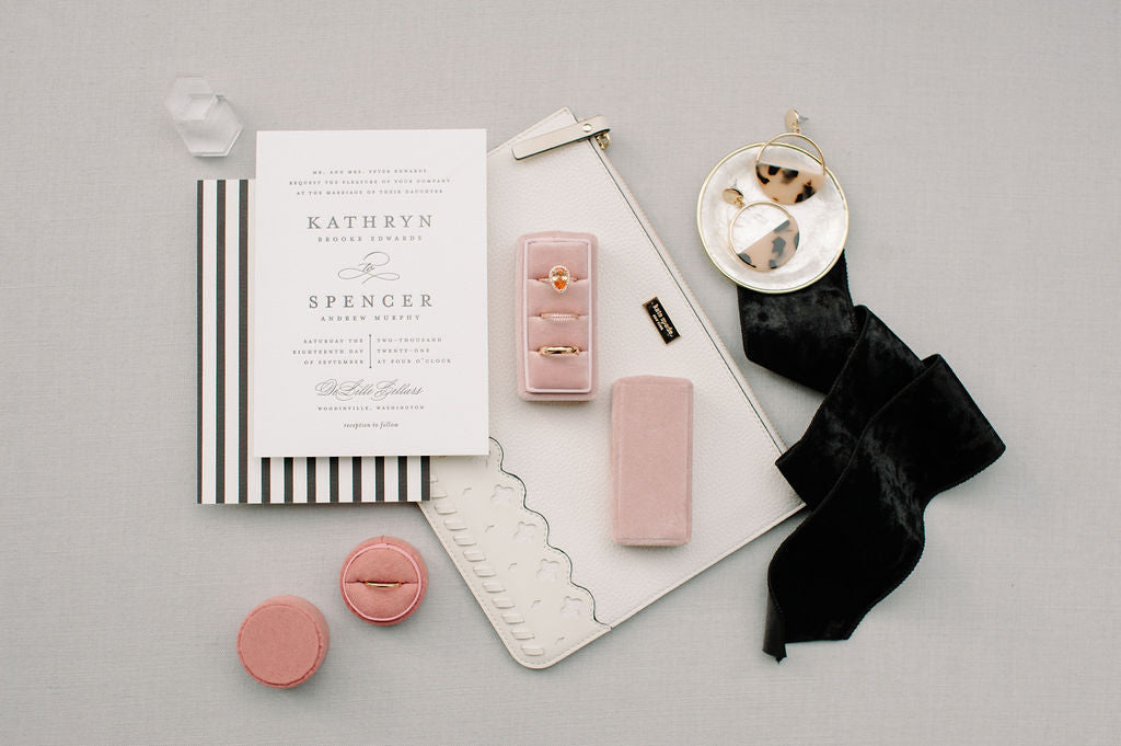How to Style the Perfect Wedding Flat Lay