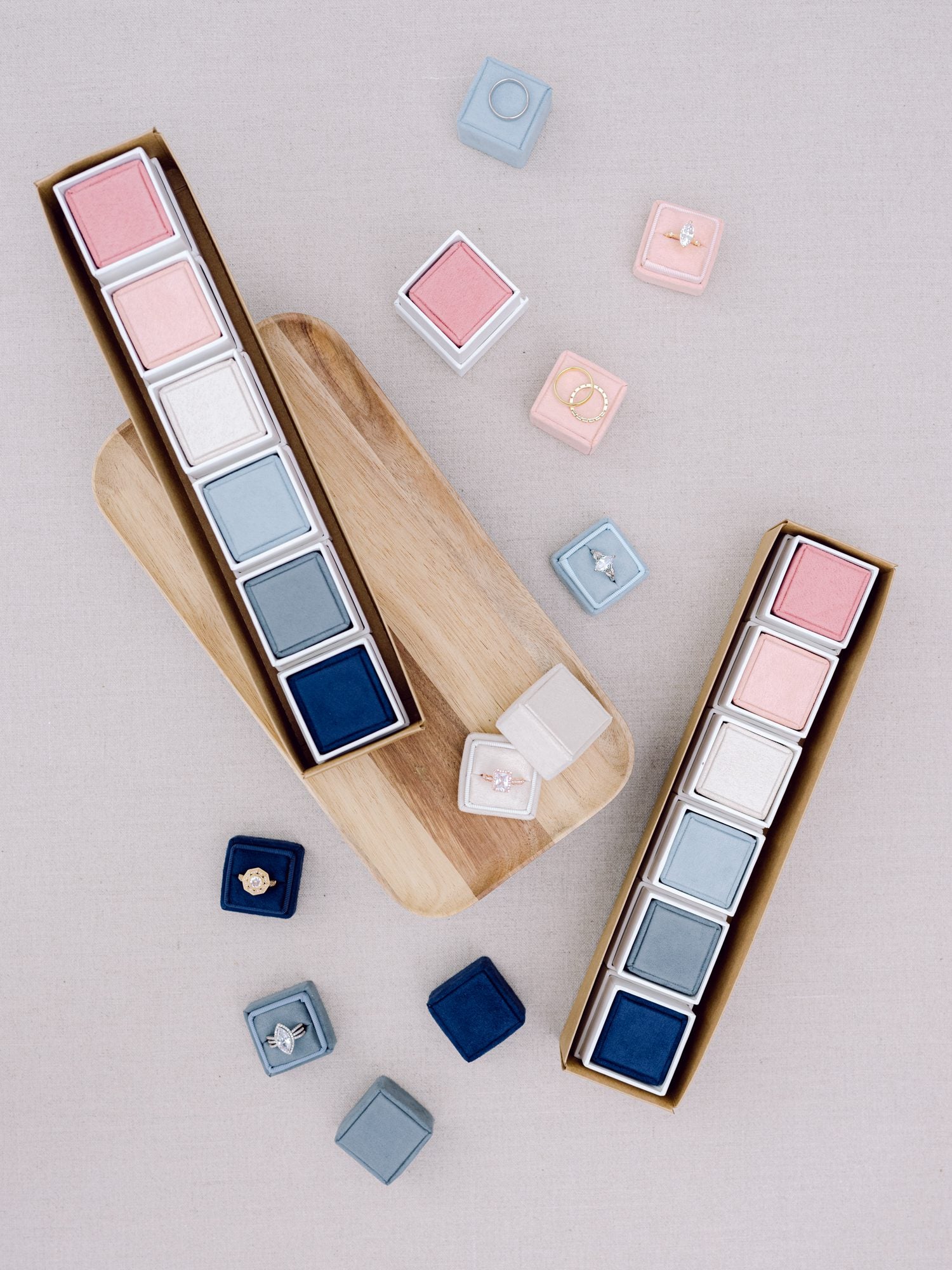 Suede Styling Sets - Box Set of Six image 0