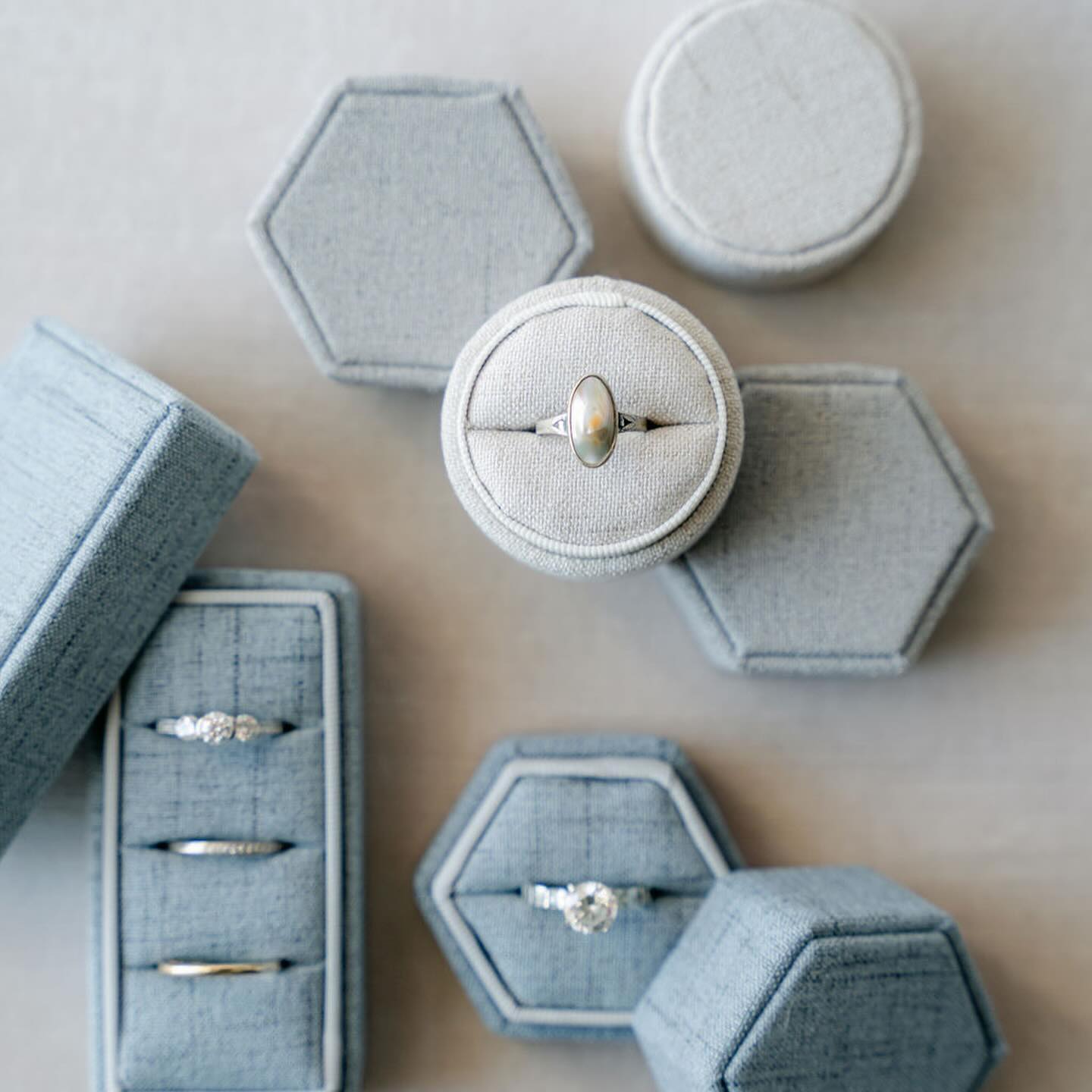 Circle Linen Styling Set of Three image 4