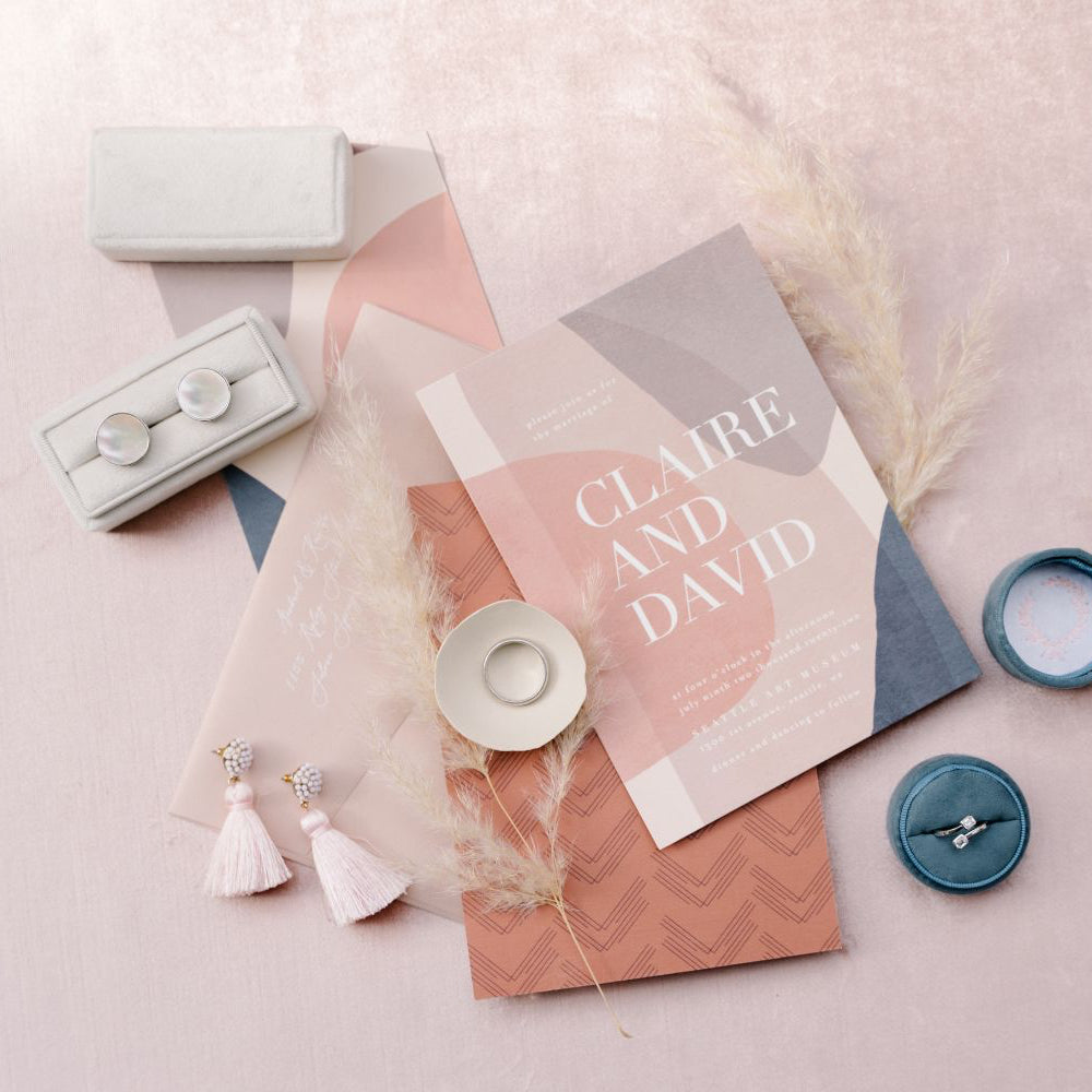 Rectangle Velvet Single Slot Ring Box image 9