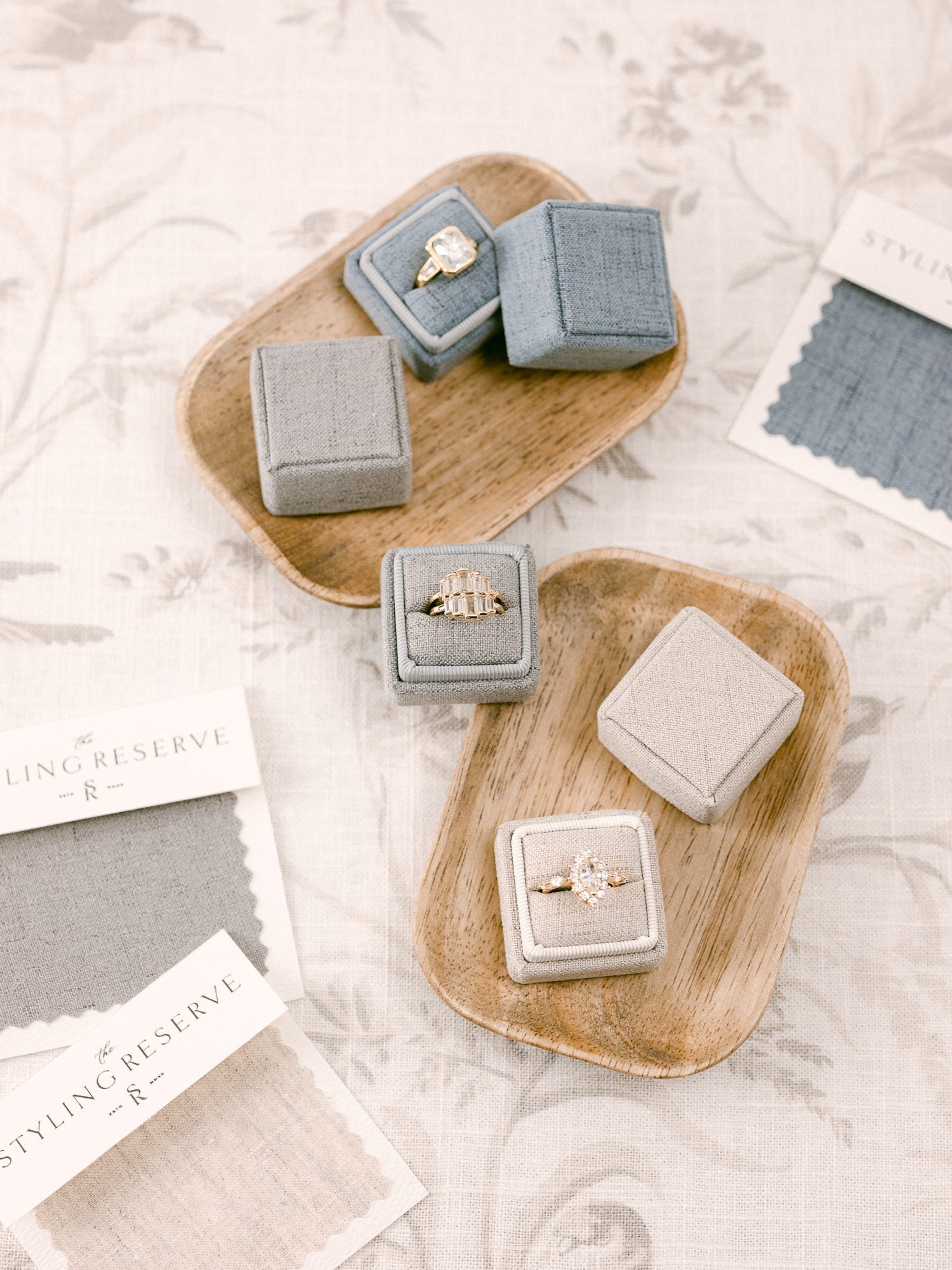 Square Linen Styling Set of Three image 3