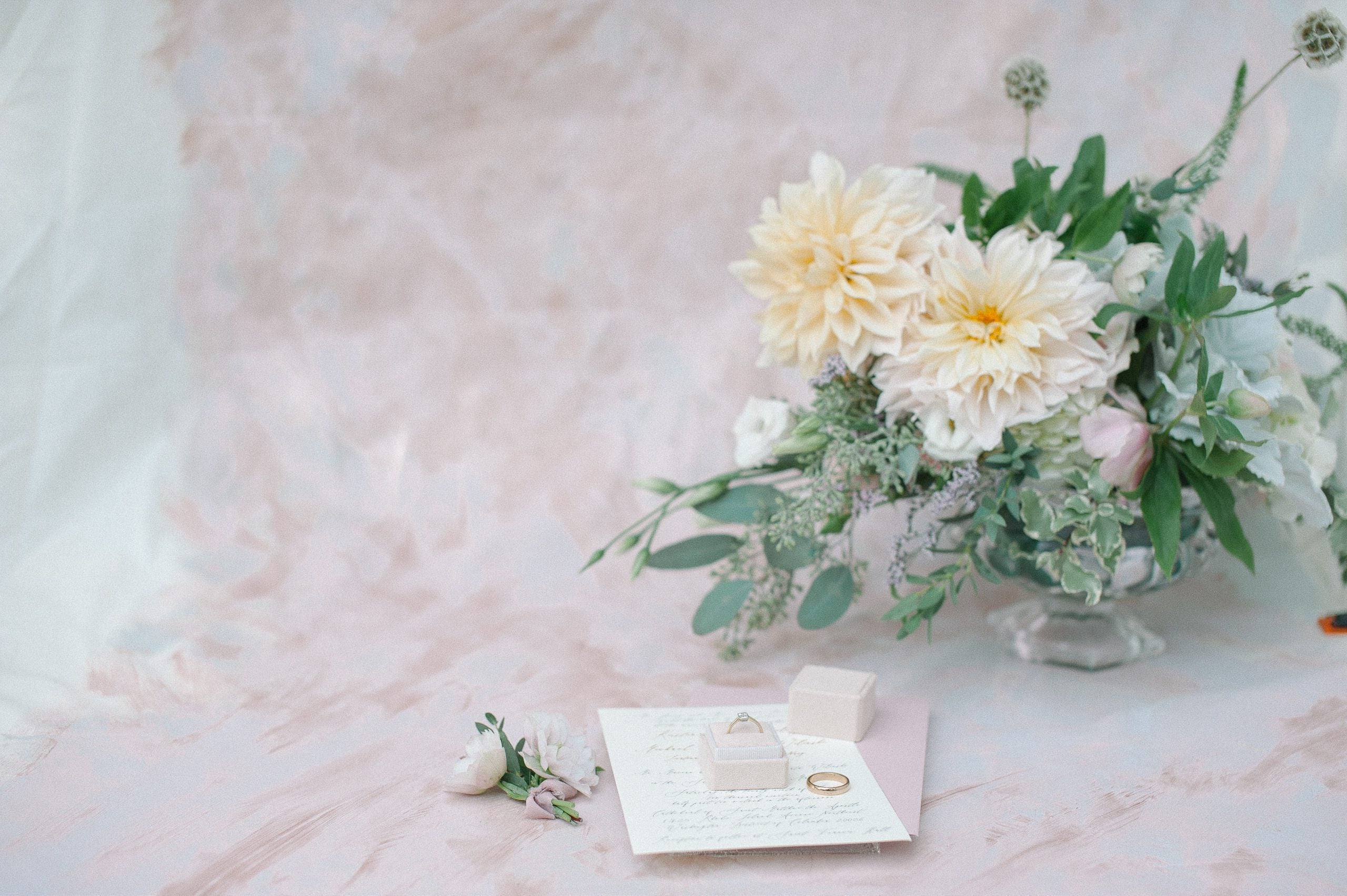 Romantic Wedding Flat Lay