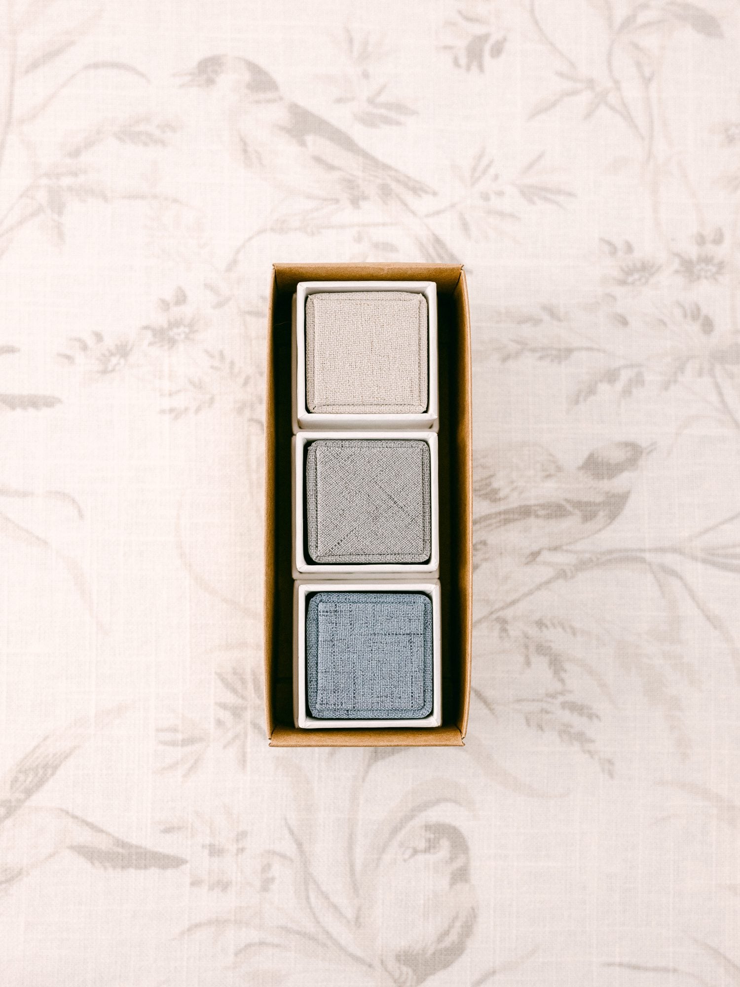 Square Linen Styling Set of Three image 1