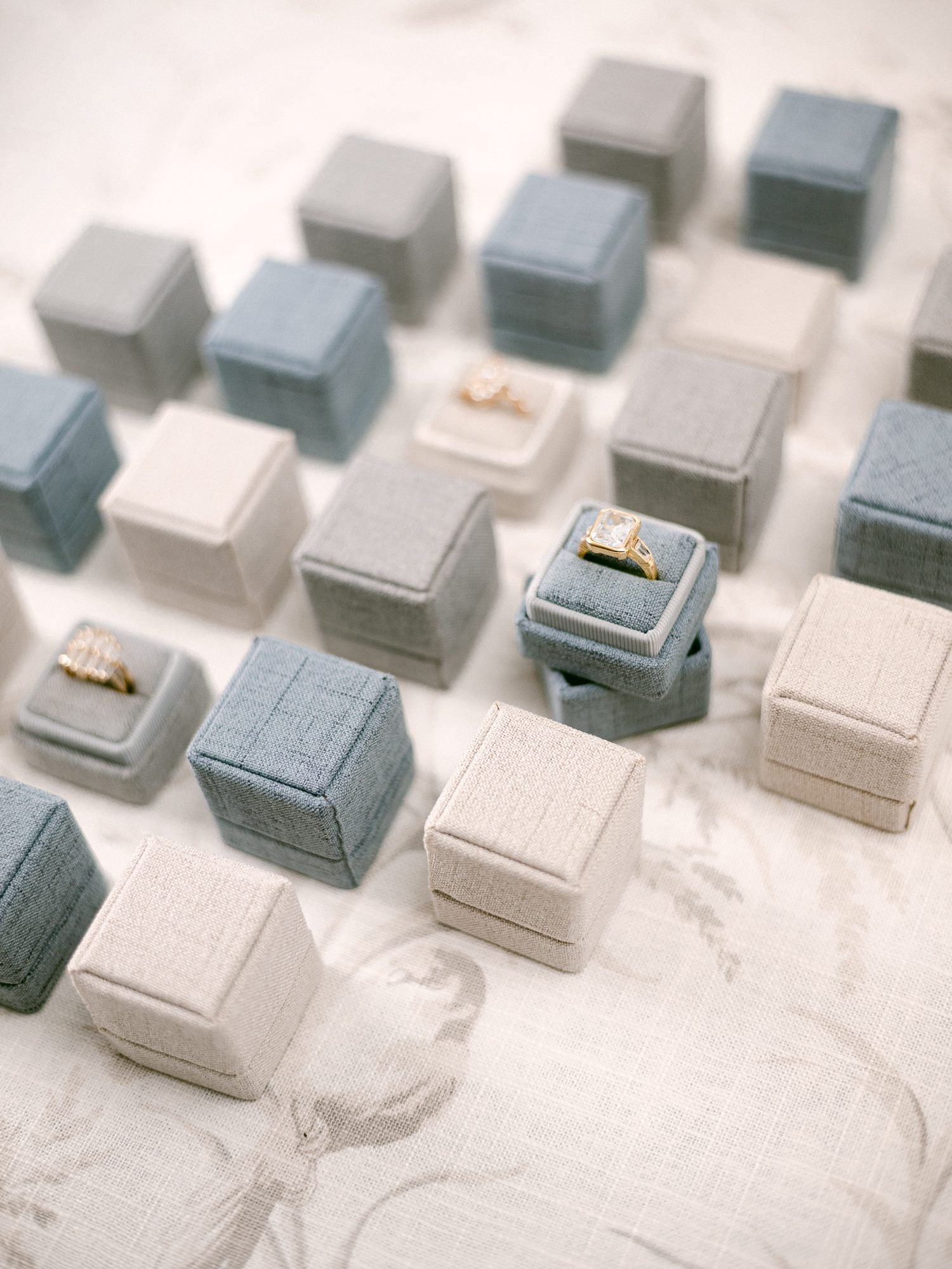 Square Linen Styling Set of Three image 5